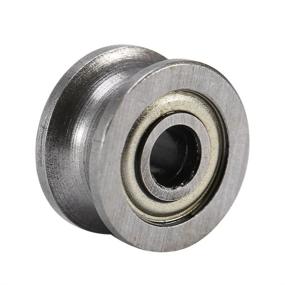 img 3 attached to Akozon Groove Bearing U624ZZ Pulley
