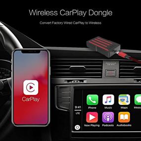 img 2 attached to 🚗 Беспроводной адаптер Mirabox для CarPlay: Конвертируйте проводное CarPlay в беспроводное CarPlay в автомобилях 2016-2021 годов