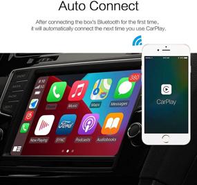 img 1 attached to 🚗 Беспроводной адаптер Mirabox для CarPlay: Конвертируйте проводное CarPlay в беспроводное CarPlay в автомобилях 2016-2021 годов