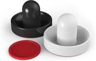 genuine fred air hockey salt and pepper shakers: game on! логотип