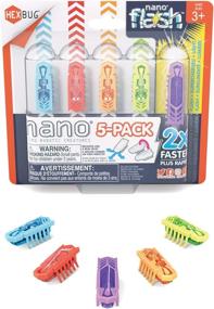 img 1 attached to 🐞 Vibrant Multi-Color HEXBUG Nano Pack with Vibration