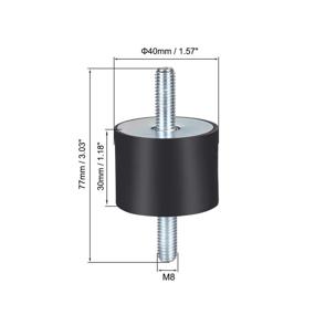 img 3 attached to Uxcell Rubber Vibration Isolators Absorber Power Transmission Products and Shock & Vibration Control