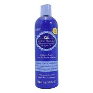 🌼 hask blue chamomile and argan oil blonde care conditioner: enhanced hair nourishment in a 12 ounce bottle logo
