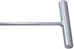 img 2 attached to 🔧 Premium Chrome 31" Fifth Wheel Pin Puller by United Pacific - No Hook Included