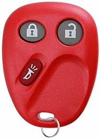 img 1 attached to KeylessOption Брелок для ключа без ключа для автомобиля LHJ011 - Красный