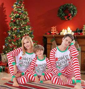 img 3 attached to 🏻 Stay Festive & Cozy in Snowman Sleepwear: Men's Matching Christmas Pajamas for Sleep & Lounge