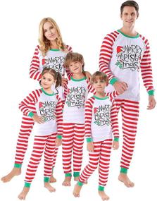 img 4 attached to 🏻 Stay Festive & Cozy in Snowman Sleepwear: Men's Matching Christmas Pajamas for Sleep & Lounge