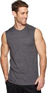 rbx active men's workout tank: enhancing men's clothing and active performance logo