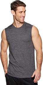 img 4 attached to RBX Active Men's Workout Tank: Enhancing Men's Clothing and Active Performance