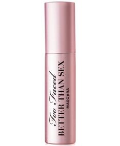 img 2 attached to 💄 Enhance Your Lashes with Too Faced Better Than Sex Mascara - Mini 0.13 oz (Black)