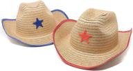 piece kids cowboy hats sheriff logo