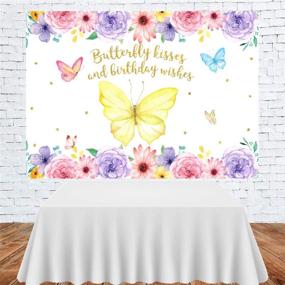 img 2 attached to Butterfly Phtography Watercolor Background Decorations