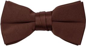 img 4 attached to Burgundy Boys' Accessories - Spring Notion Pre Tied Banded