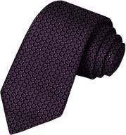 kissties paisley skinny black necktie for men's ties, cummerbunds & pocket squares - accessories logo