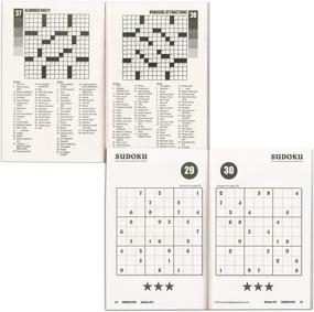 img 1 attached to Crossword Sudoku Travel Seniors Puzzles
