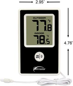 img 2 attached to Amastar A0405 Thermometer Temperature Waterproof