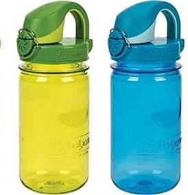 img 2 attached to 🧒 Nalgene On The Fly Kids Bottle Set of 2 Blue / Green: Safe & Eco-friendly Water Bottles for Children