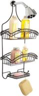 🛁 bath bliss shower caddy: hang & organize your bathroom essentials with rust-free storage solutions logo