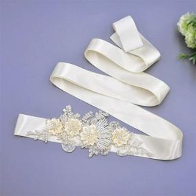 img 2 attached to 💐 ULAPAN Flower Bridal Wedding Accessories for Women - Enhancing Your Special Day