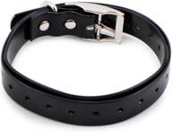 🐶 tpu collar strap band buckle 3/4" replacement for 998drb dog training collars/barking collar/fence black logo