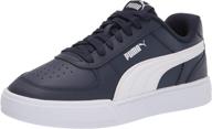 puma caven sneaker white gray violet men's shoes and fashion sneakers logo