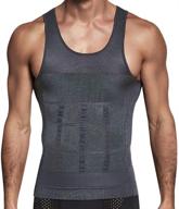 👕 gsks compression shirts with zipper: ultimate body shaping and slimming for men logo