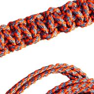 🧡 usa-made 3mm paracord with textured posi-lock - orange screw logo