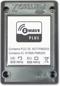 img 1 attached to 🌊 FortrezZ FTS05US Z-Wave Plus Flood & Temperature Sensor - Reliable Flood Detection & Accurate Temperature Monitoring - US; ZC10-17065641 Certified