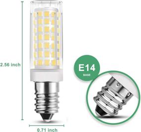 img 3 attached to 🌞 RAYHOO Equivalent Incandescent 88 2835 SMD Warm White LED Bulb, 2800-3200K
