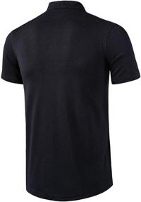 img 3 attached to 👔 MUSE FATH Relaxed Fit Comfort Shirt Black M: A Must-Have Men's Clothing Classic!