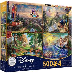 img 1 attached to Enchanting Ceaco Thomas Kinkade 🧩 Disney Puzzles: Captivating Magic in Every Piece