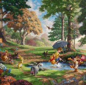 img 3 attached to Enchanting Ceaco Thomas Kinkade 🧩 Disney Puzzles: Captivating Magic in Every Piece