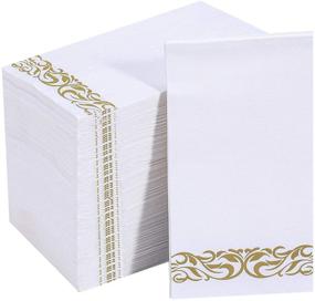 img 4 attached to Vplus Napkins Disposable Premium Absorbent