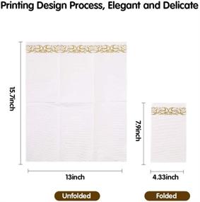 img 2 attached to Vplus Napkins Disposable Premium Absorbent