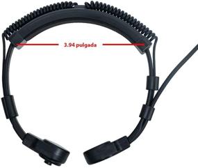 img 1 attached to Caroo Tactical Headset Earpiece Compatible