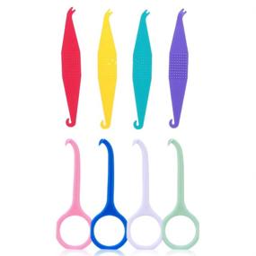 img 4 attached to 🦷 Essential Orthodontic Care Set: 8Pcs Aligner Remover, Oral Elastic Hook & Portable Tools