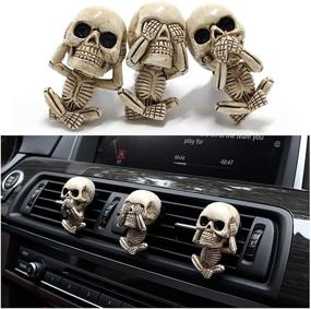 img 4 attached to 🎃 Cute Car Interior Accessories: Air Freshener Clips, Outlet Perfume Clip, A/C Vent Decor - Perfect Halloween Gifts!