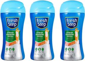 img 4 attached to 🐾 Fresh Step Cat Litter Crystals - Effective Cat Litter Deodorizer for All Cats - Eliminates Cat Odors and Neutralizes Smells - Various Scents and Size Options - Litter Box Deodorizer, Cat Box Odor Control