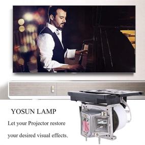 img 1 attached to 🔦 YOSUN 20-01032-20 Projector Lamp: Replacement Bulb for SmartBoard UF55/UF55w/UF65/UF65w/Unifi 55/Unifi 55w/Unifi 65w