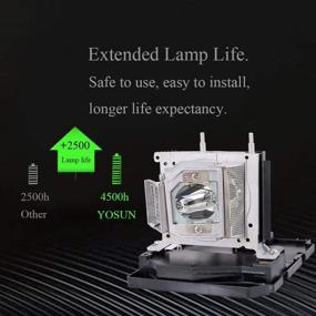 img 3 attached to 🔦 YOSUN 20-01032-20 Projector Lamp: Replacement Bulb for SmartBoard UF55/UF55w/UF65/UF65w/Unifi 55/Unifi 55w/Unifi 65w