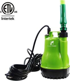 img 3 attached to 💧 FLUENTPOWER 1/4HP Utility Pump: Powerful Submersible Sump Pump for Basement Floods, Pools, Ponds, and Garden Water Drainage