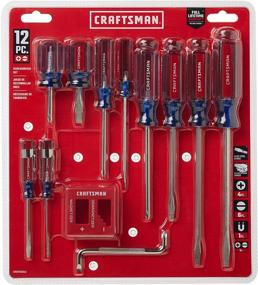 img 3 attached to 🔧 CRAFTSMAN Assorted Screwdriver Set - 12 Piece CMHT65044