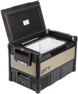 arb 10802602 portable fridge freezer model zero 63qt: bluetooth controlled, ideal for camping, car, boat, truck, suv, rv logo