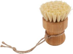 img 1 attached to 🧼 Yesland 4 Piece Natural Cleaning Brush Set - Bamboo and Coconut Fibers Bristles Dish Brush for Dish, Bottle, Vegetable, Pan, Pot - Ideal for Kitchen Scrubbing