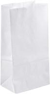 duro duro white paper bags 4 lb - pack of 500: durable and versatile logo