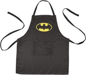 img 3 attached to 🦇 Adjustable Adult Size Batman Kitchen Apron with Bat Symbol Design - Ideal for Cooking & Grilling, Boost Your SEO!