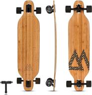 🛹 carving skateboard with magneto longboard design logo