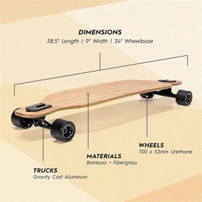 img 3 attached to 🛹 Carving Skateboard with Magneto Longboard Design