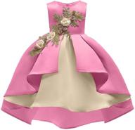 comisara 2-9t flower girls party pageant prom dress - ideal gift for girls logo