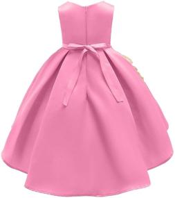 img 1 attached to COMISARA 2-9T Flower Girls Party Pageant Prom Dress - Ideal Gift for Girls